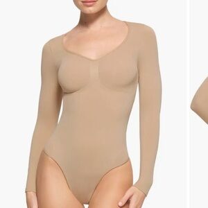 Skims Seamless Sculpt Long Sleeve Bodysuit